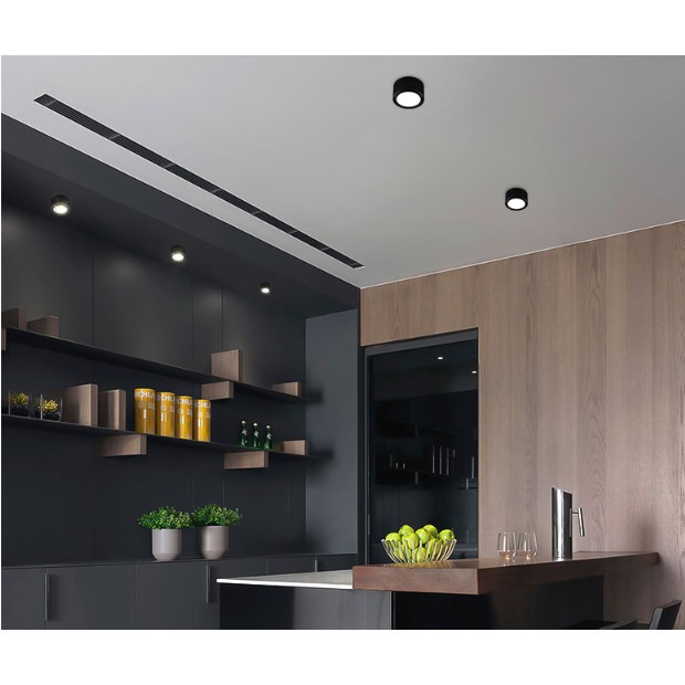 Đèn Ống Bơ 7w/ 12w, Đèn Ốp Trần Nổi Trang Trí Phòng Khách,Phòng Ngủ