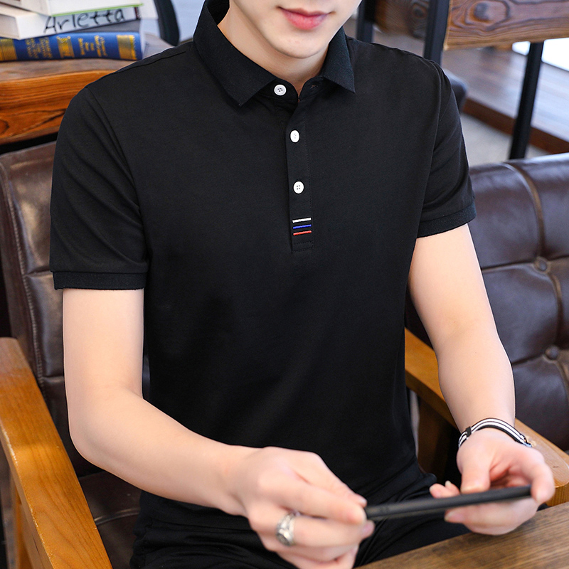 Áo polo 95% cotton Màu Sắc Thời Trang Mùa Hè Cho Nam