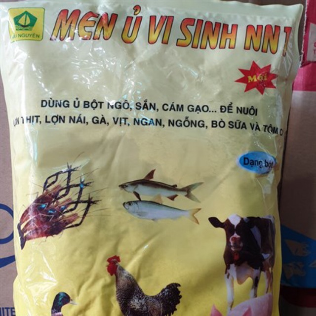 MEN VI SINH Ủ THỨC ĂN CHĂN NUÔI NN1 (1kg)