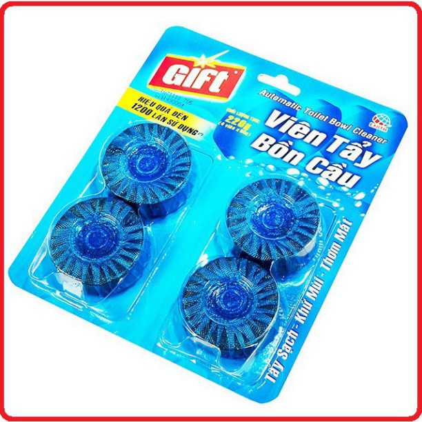 [G032] Viên Thả Bồn Cầu GIFT 55g ( Một viên hiệu quả đến 300 lần sử dụng ) S030