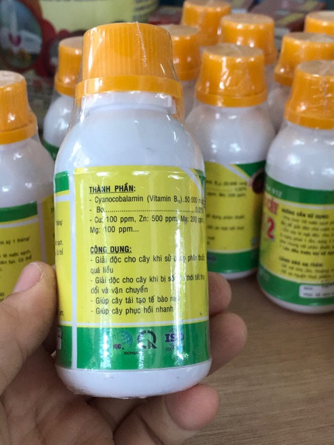 Vitamin B12- giải độc cho cây, lọ 100ml