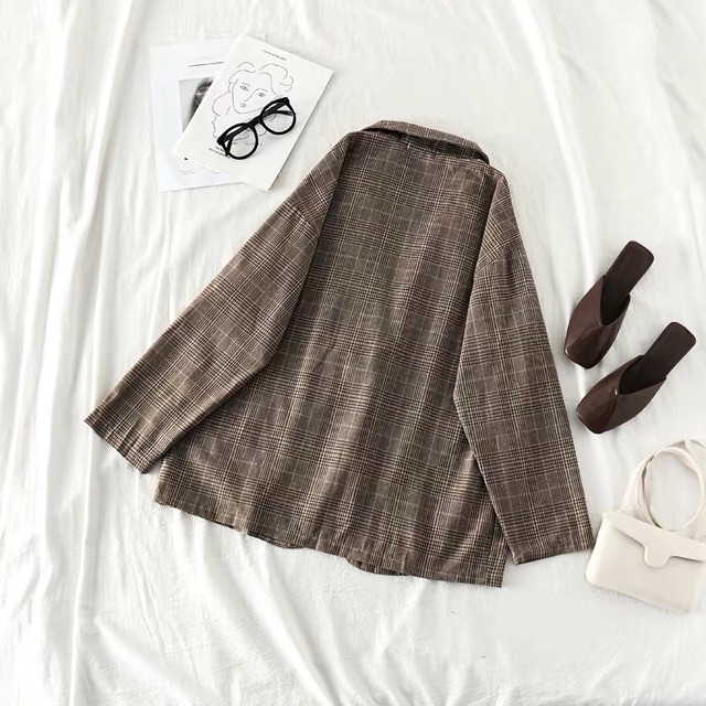 Áo blazer kẻ 1 cúc order | BigBuy360 - bigbuy360.vn