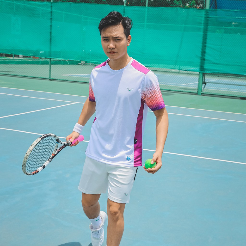 Áo COUPLE THỂ THAO TENNIS nam nữ, áo fỏm đẹp, chất lượng, thấm hút mồ hôi