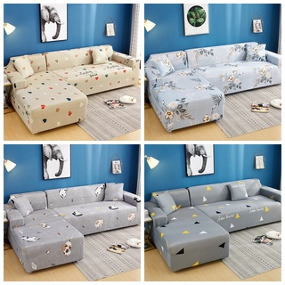 Vỏ Bọc Ghế Sofa Chữ L Co Giãn Chống Trượt Trang Trí Nhà Cửa