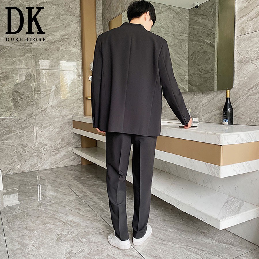 Áo khoác blazer nam, áo vest nam balzer nam phong cách Hàn Quốc LZB0016 - DUKI STORE