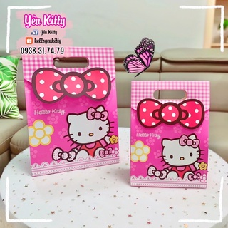 Túi đựng quà hello kitty