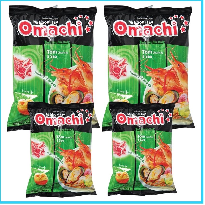 Mì khoai tây Omachi thung 30 góix80g