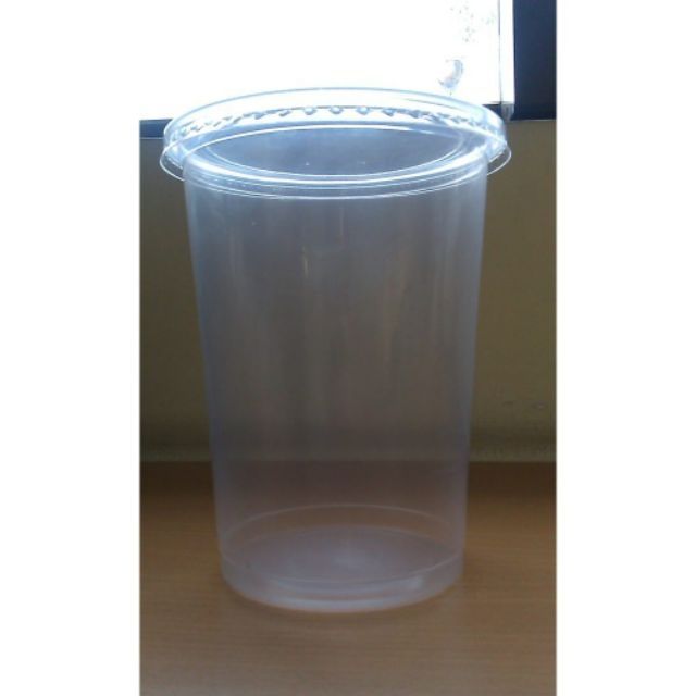 25 cốc nhựa 1000ml (kèm nắp)