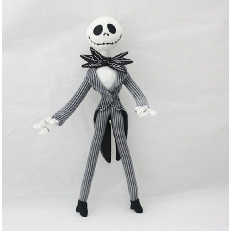 Búp bê nhồi bông hình nhân vật phim Nightmare Before Christmas jack skellington