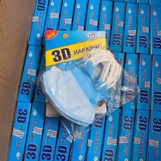 KHAU TRANG 3D HAFAPRO. GIÁ 100K. HOP 10 CAI