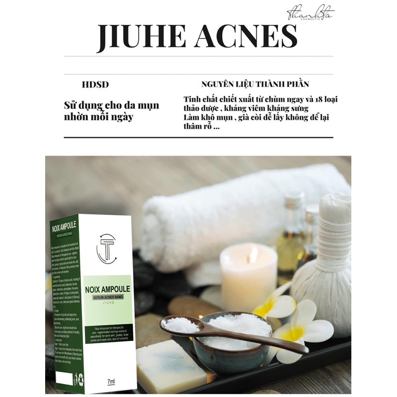 SERUM JIUHE ACNES NANO MỤN THANH TÔ CHÍNH HÃNG 100%