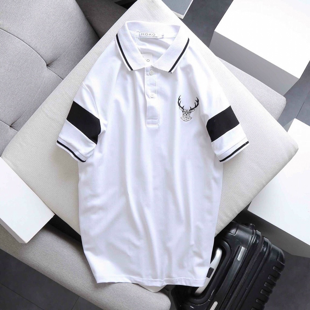 Áo Thun Polo Nam cổ bẻ vải Cá Sấu Cotton cao cấp chuẩn form