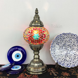 Đèn để bàn phong cách retro thổ nhĩ kỳ độc đáo