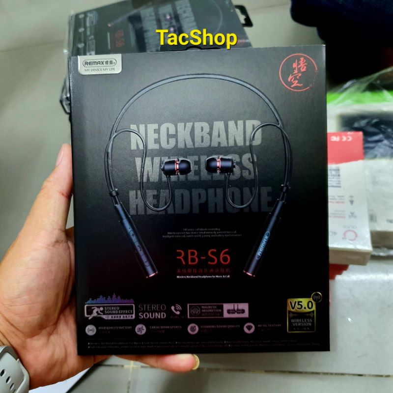 Tai Nghe Bluetooth Remax RB-S6 chính hãng