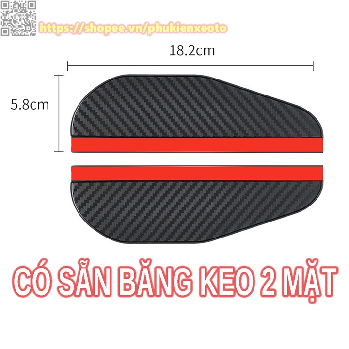 Vè che mưa gương chiếu hậu xe ô tô
