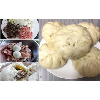 1Kg Bột Bánh Bao Mikko Kèm Túi Men Trộn Sẵn