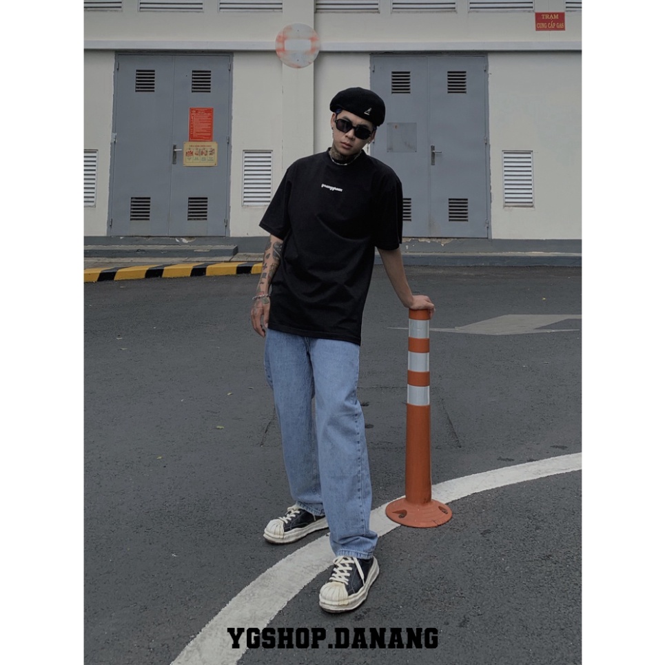 Quần Jeans Ống Rộng Young Green Relaxed Fit Jeans - Retro