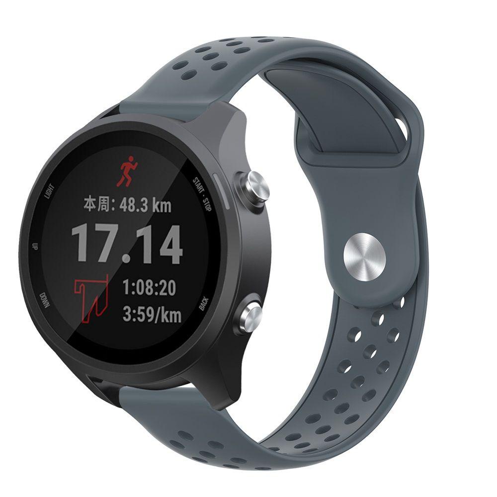 Dây Đeo Silicone Mềm Thoáng Khí Cho Garmin Forerunner 245 / 245M
