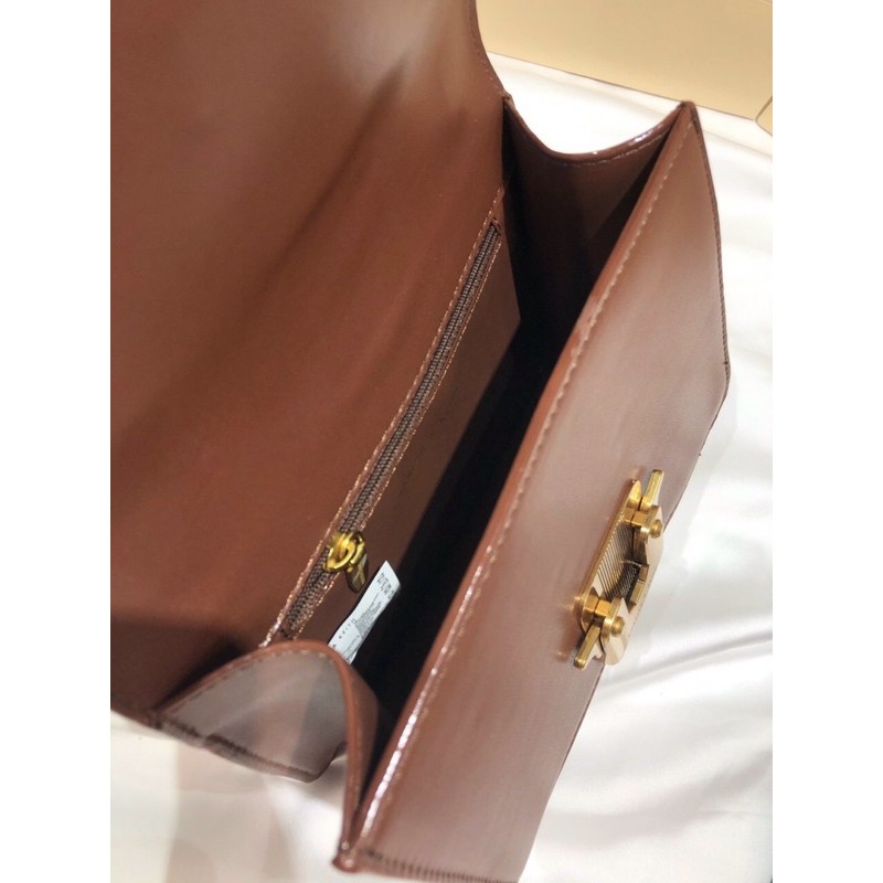 Túi mẫu mới màu nâu bò size 18cm