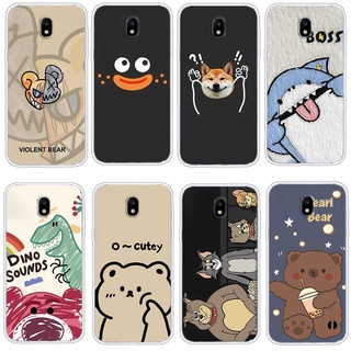 Ốp Điện Thoại TPU Dẻo In Họa Tiết Độc Đáo Thời Trang Cho Samsung Galaxy j3 pro 2017 j3 2016 J4 2018