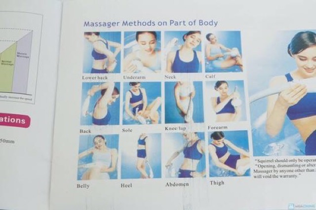 Máy massage cầm tay nhiều đầu Magic King Massager