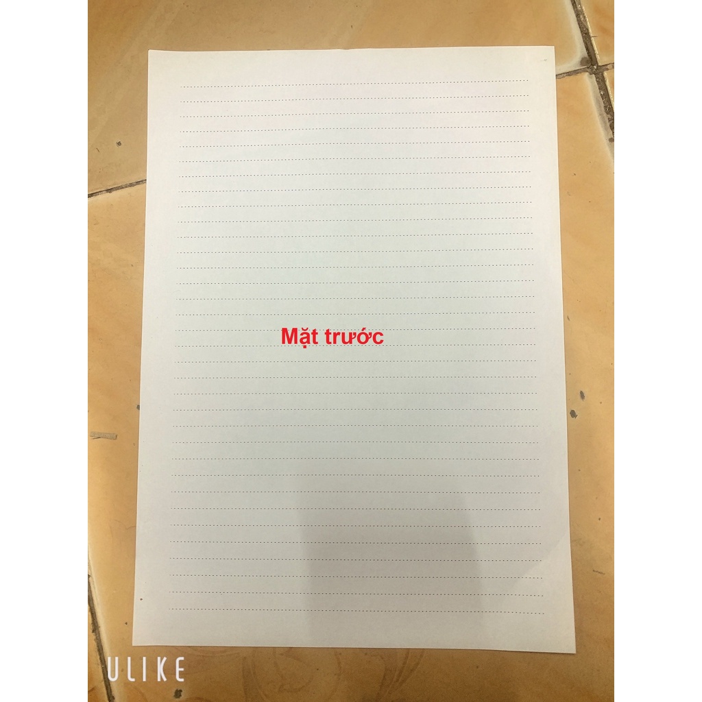 Túi 30 tờ giấy A4 có dòng kẻ ngang loại 1 mặt (210x297mm) - E3 ...