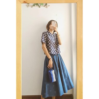 áo sơ mi croptop