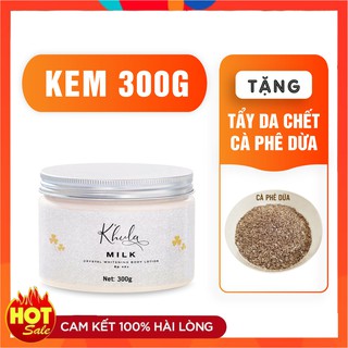 [250G SIZE VỪA] Kem body trắng da Body Milk, dưỡng ẩm body, dưỡng trắng da body sau 7 ngày