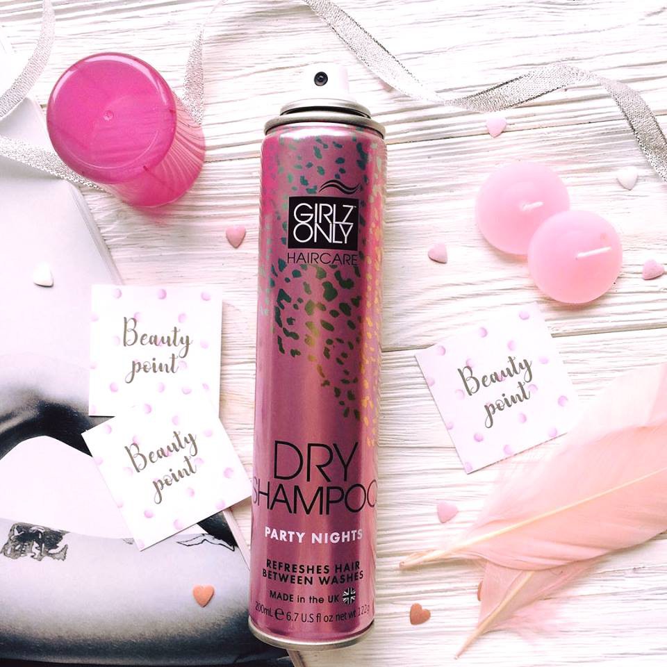 [Đại Lý GirlZOnly] Dầu Gội Khô Girlz Only Hương Hoa Party All Night Dry Shampoo 200ml - Kiểm Định An Toàn Bộ Y Tế