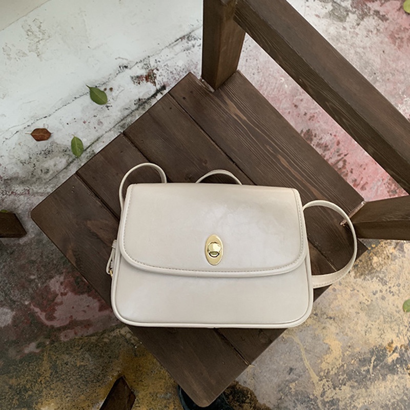 Ielgy Túi Đeo Chéo Hình Vuông Nhỏ Màu Xanh Lá Cây Đa Năng Cho Nữ