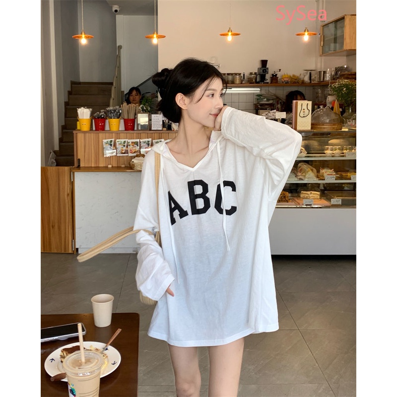 Áo Thun In Chữ Đơn Giản Thời Trang Mùa Thu Dành Cho Nữ Plus size