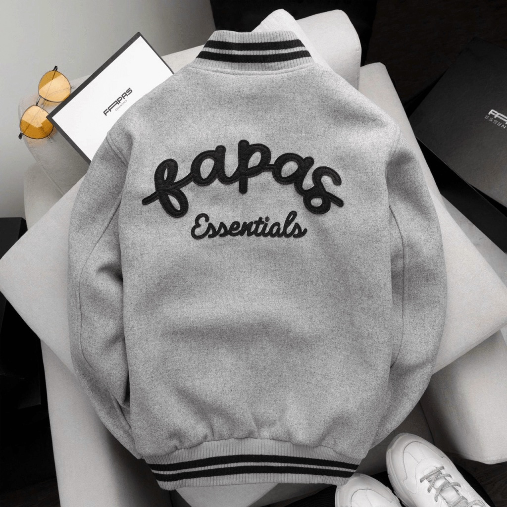 [FREE SHIP] Áo Khoác Hoodie Bomber Nỉ Dạ Essentian Chất Liệu Cao Cấp Hàng QUảng Châu Siêu HOt