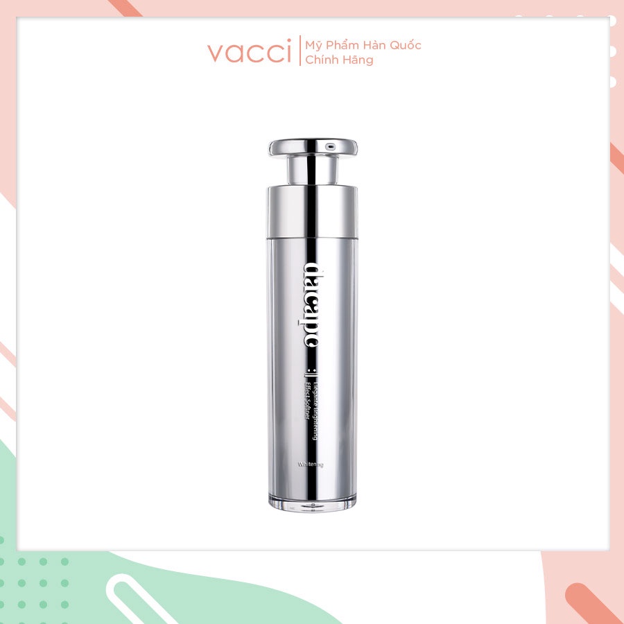 Nước thần dưỡng trắng da DACAPO Elegante Brightening Effect Softner 120ml