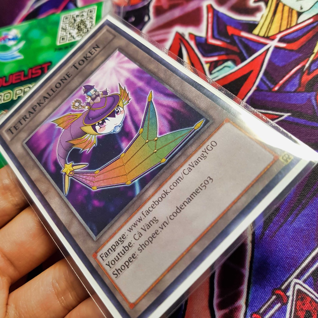 Bọc bài Cá Vàng dành cho card YUGIOH kích thước tiêu chuẩn