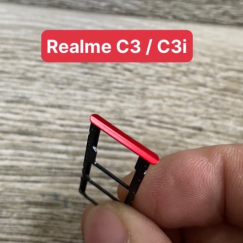 Khay sim realme C3 / realme C3i dùng chung