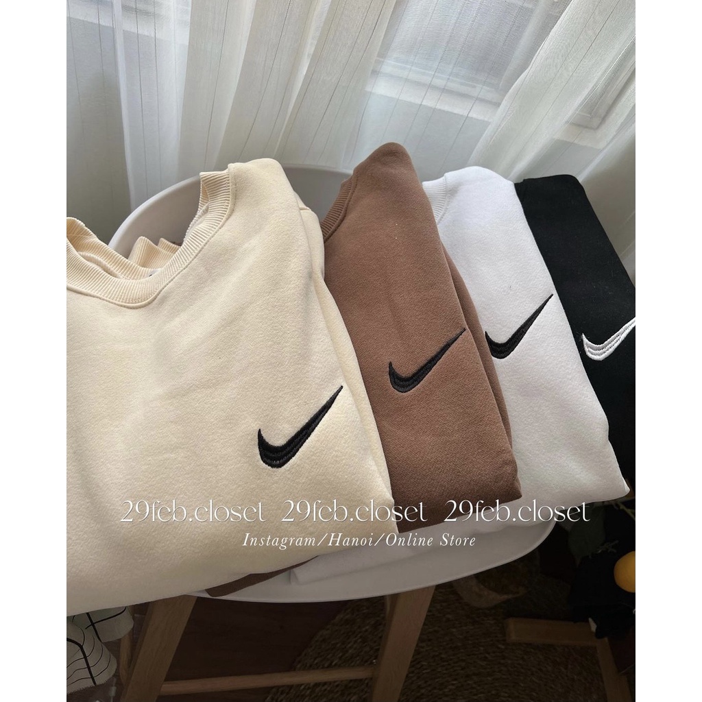 Áo SWEATER Nỉ In Hình NI.CE Nhiều Màu Siêu Xinh Unisex SW03