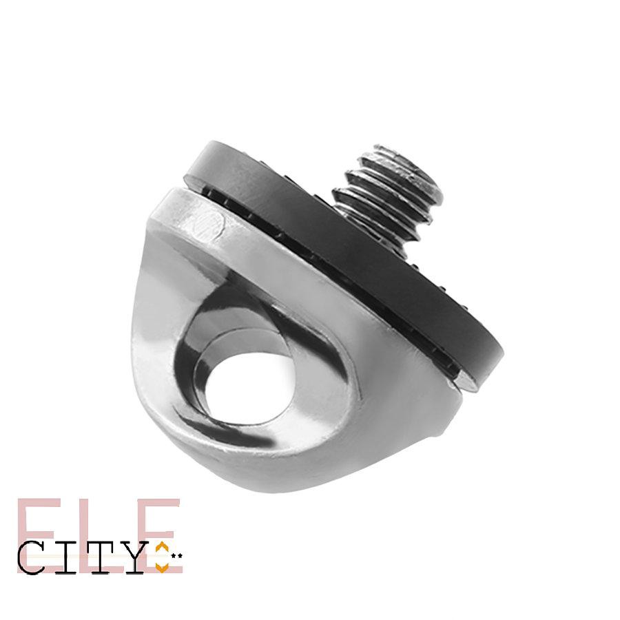 111ele} New 1/4&quot; Screw For DSLR SLR Camera Strap Tripod Quick Release Plate Mount