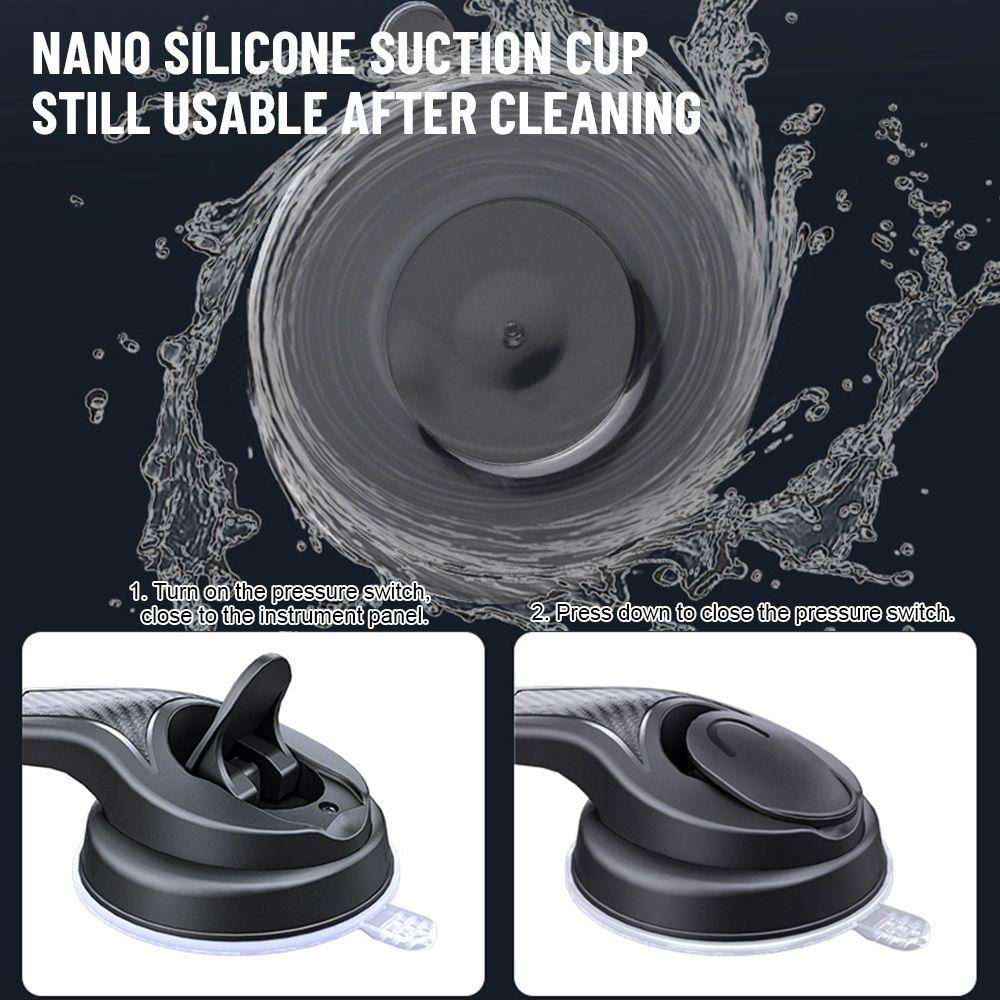 Giá Đỡ Thiết Bị Định Vị GPS Có Giác Hút In Họa Tiết Hoạt Hình Siêu Tiện Lợi Dành Cho