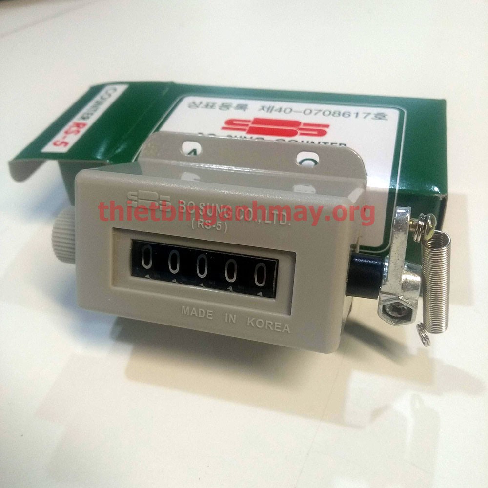 Bộ đếm số  RS-5 trong ngành may