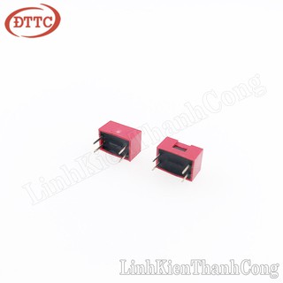 Bộ 20 Chiếc Công Tắc Bit 2P (2 Số) Màu Đỏ