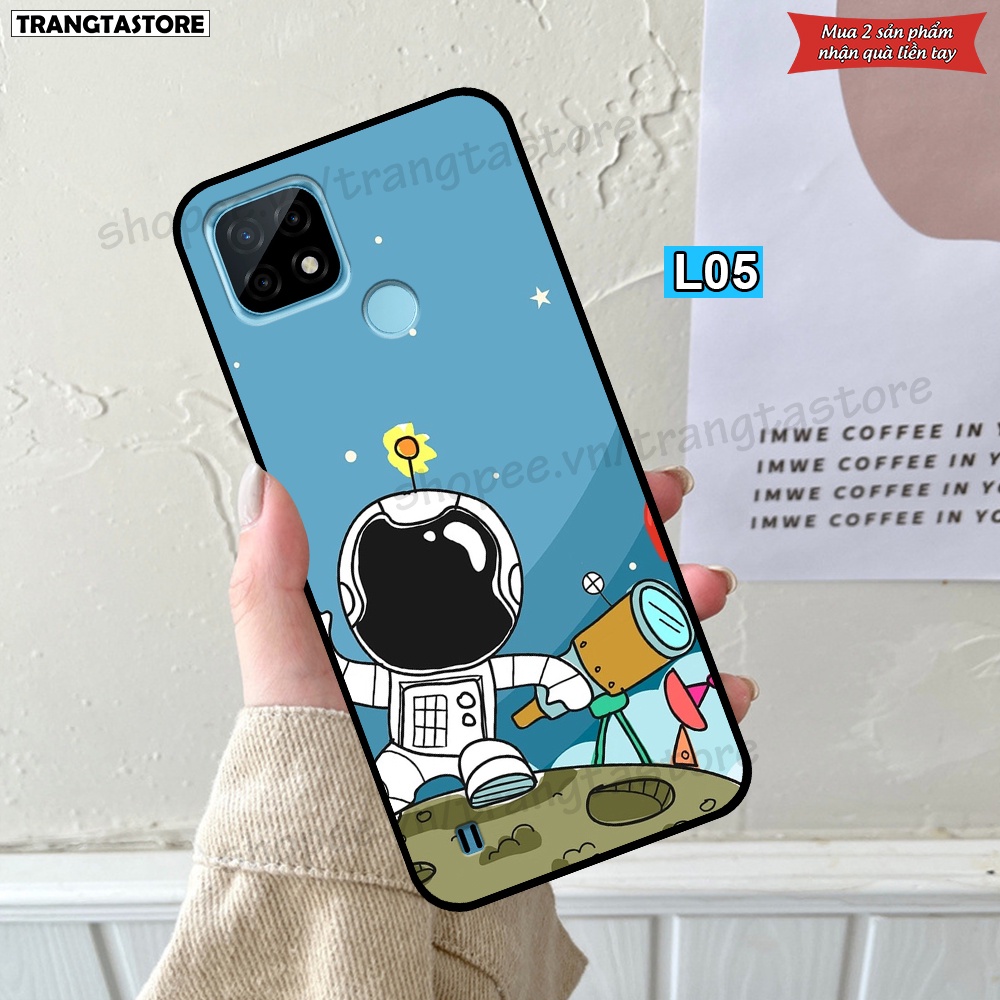 Ốp điện thoại Realme C21 - C21Y - C11 2020 - C11 2021 -C12-C15-C20 - C25 in hình vũ trụ đáng yêu