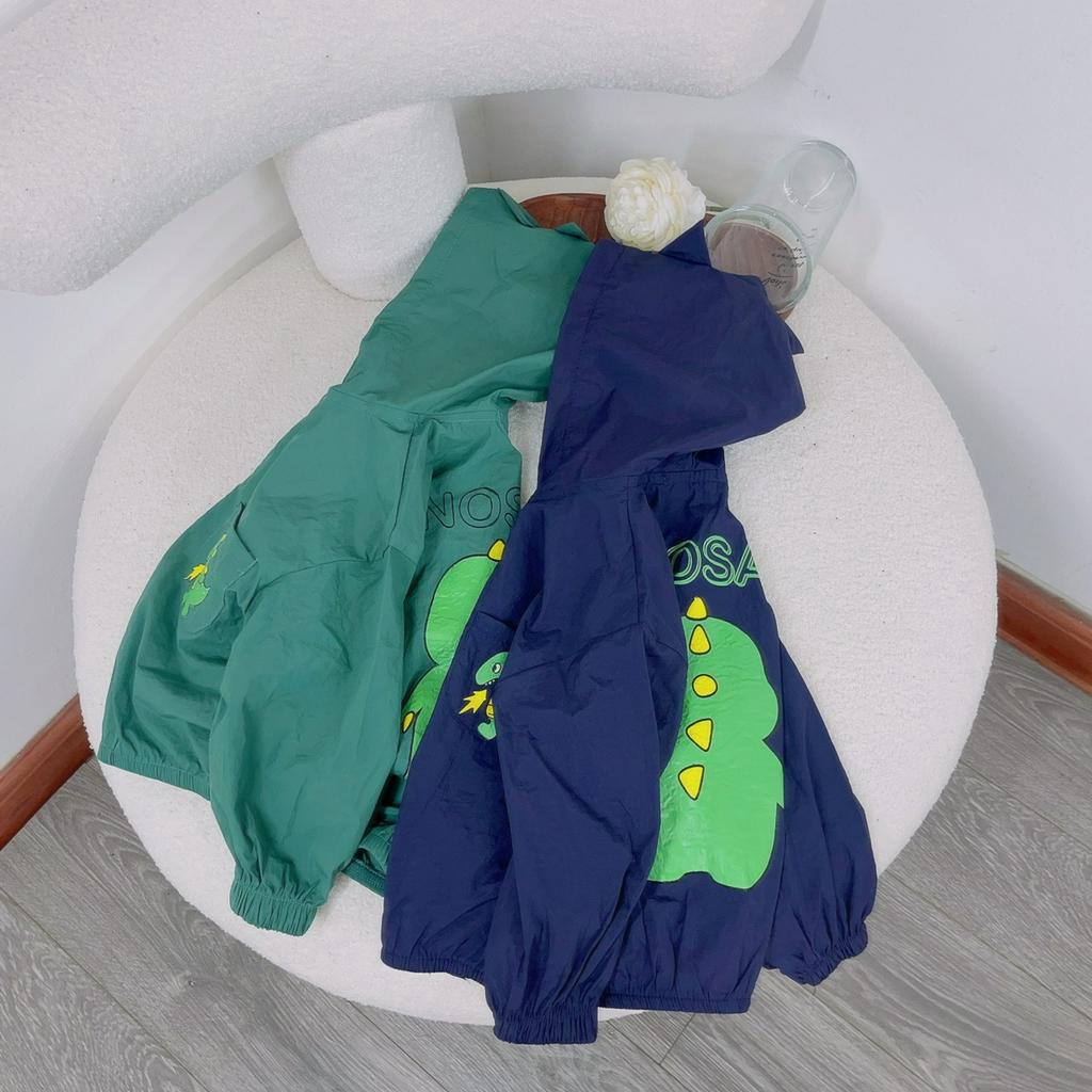 Áo khoác gió khủng long chống nắng cho bé 6-14kg (T95)