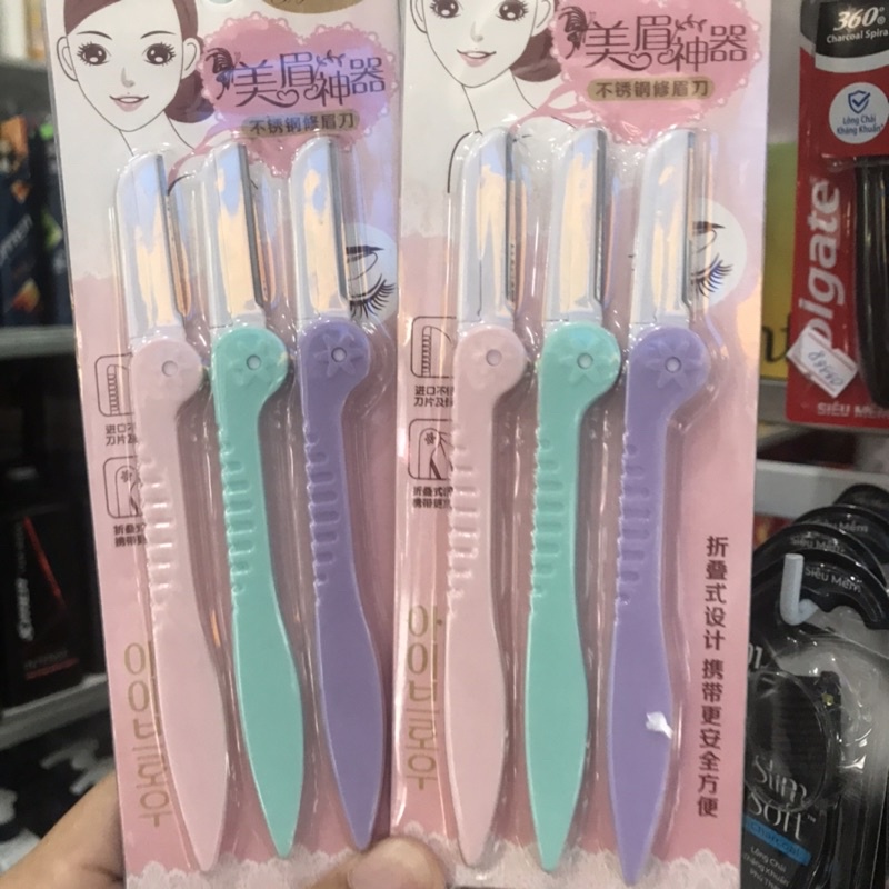 Dao tỉa Lông Mày 1 hộp 3cái