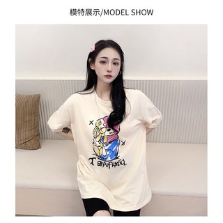 áo Thun Nữ Form Rộng, Kiểu Dáng Trẻ Trung, Cá Tính