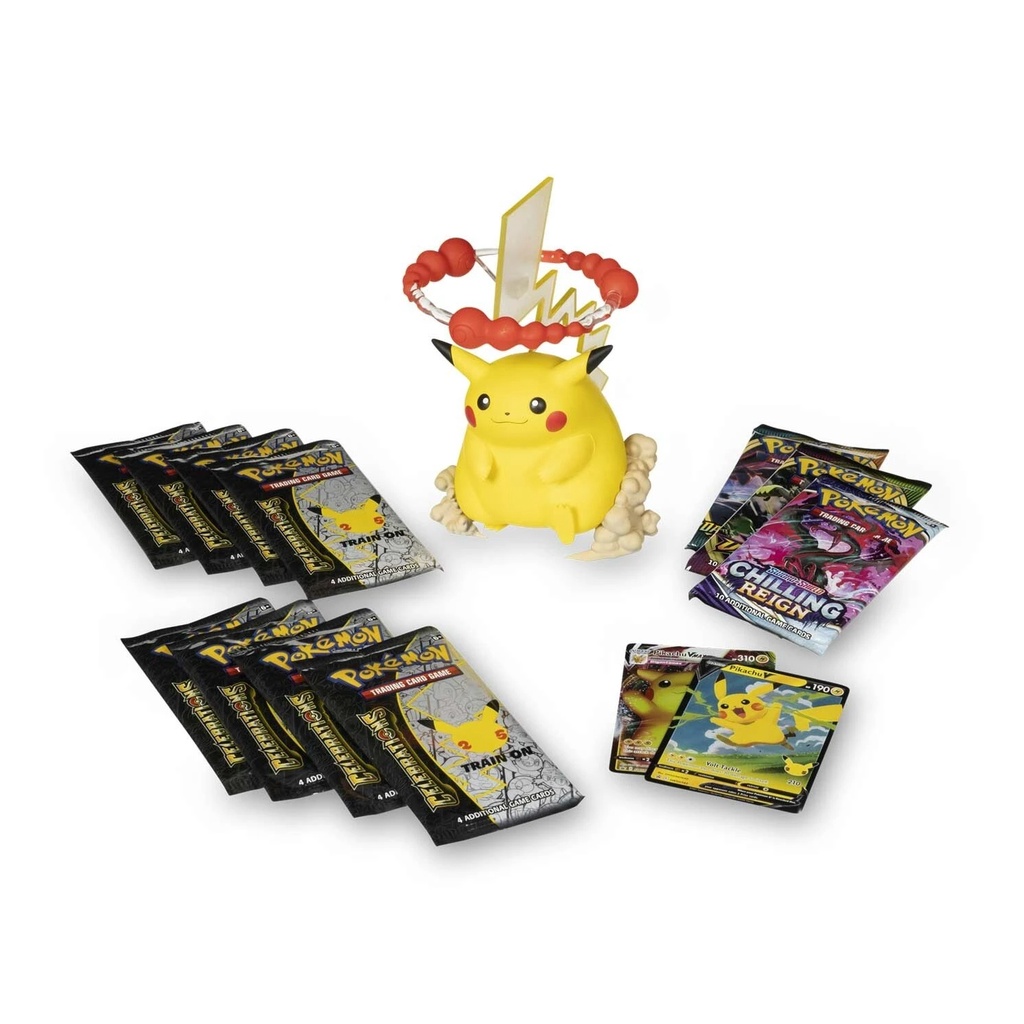 Hộp thẻ bài Pokemon TCG - Premium Figure Collection Pikachu Vmax - Celebrations