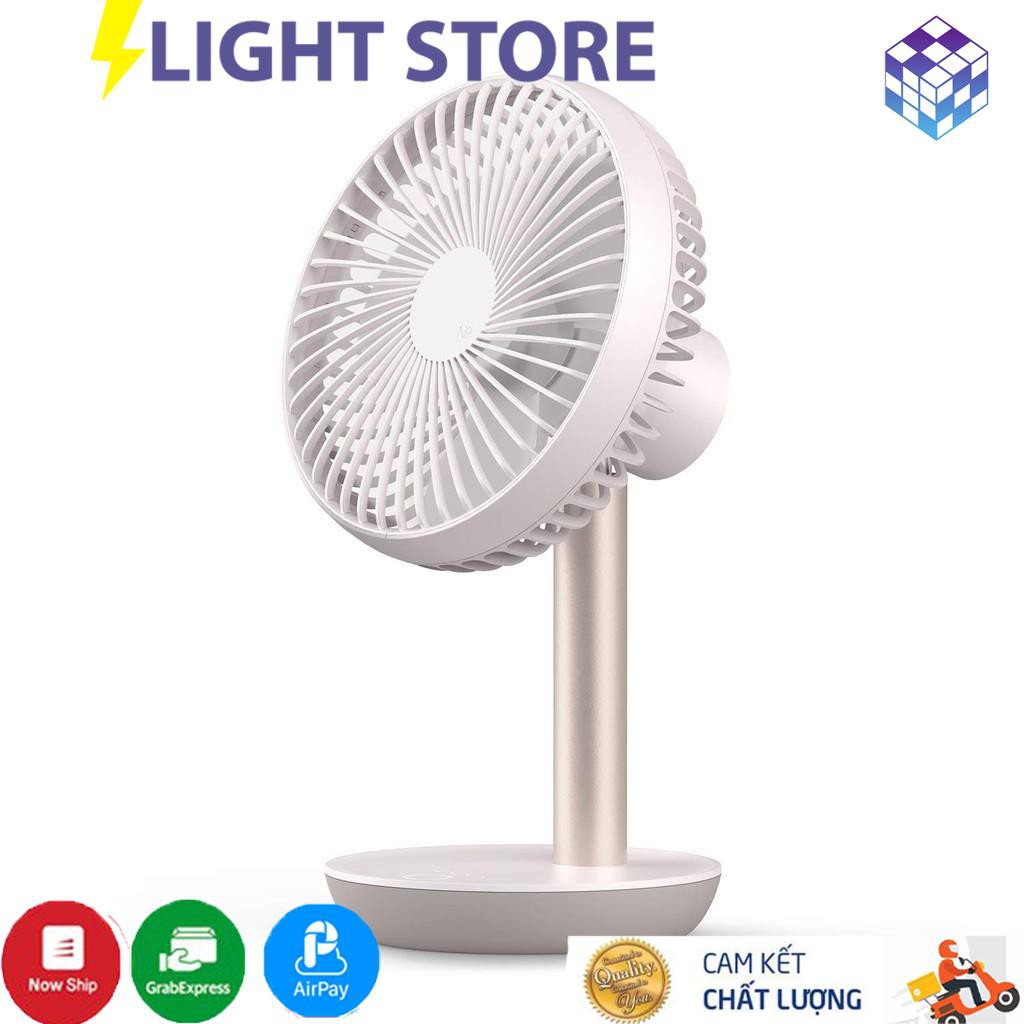 Quạt mini tích điện N9-FAN STAND 4 tốc độ gió | BH 3 Tháng