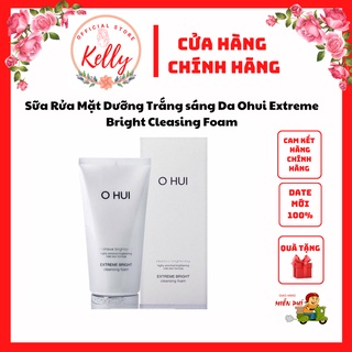 Sữa rửa mặt dưỡng trắng da cao cấp Ohui Extreme Bright Snow Vitamin 160ml chính hãng