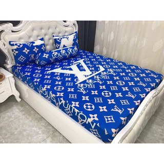 Bộ Drap Thun Hàn Quốc mát lạnh 4 món