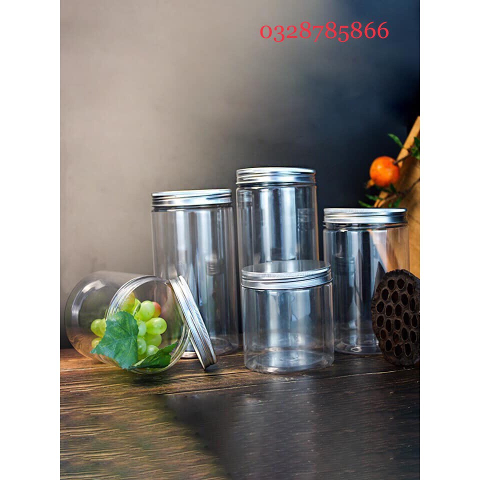 LỌ NHỰA NẮP NHÔM