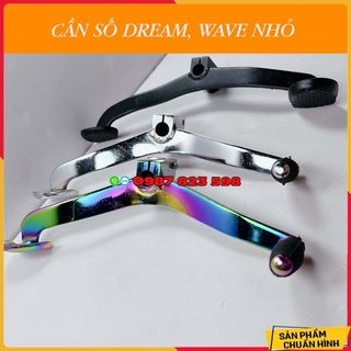 ★ Cần Số Dream, Wave Nhỏ ( Đen tĩnh điện, inox trắng, xi titan) ★